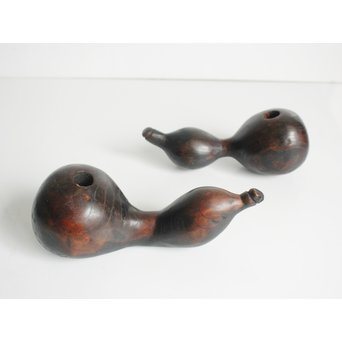 民藝 時代瓢箪型横木 2個1組　X112 