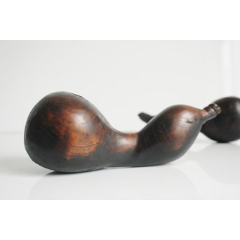 民藝 時代瓢箪型横木 2個1組　X112 