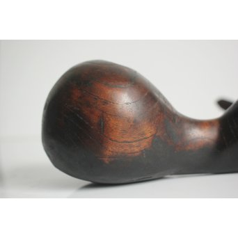 民藝 時代瓢箪型横木 2個1組　X112 