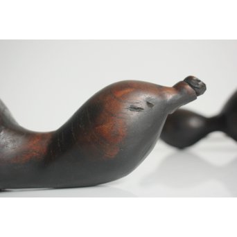 民藝 時代瓢箪型横木 2個1組　X112 