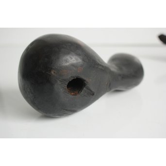 民藝 時代瓢箪型横木 2個1組　X112 