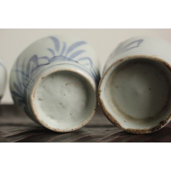 前期伊万里 立盃 猪口 3個1組　P125 