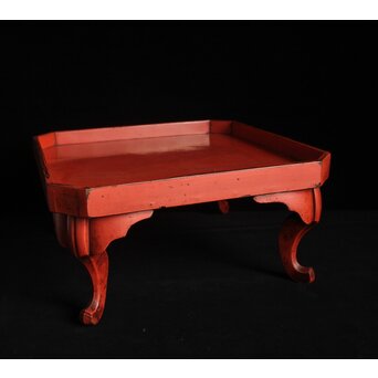 根来塗 脚付膳　Q050