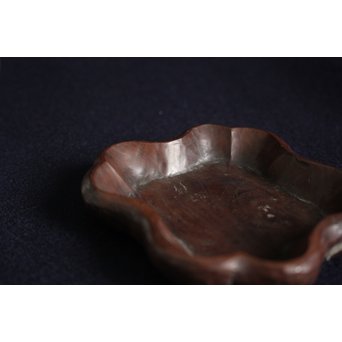 刳貫茶銚敷/急須台　X114 