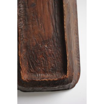 刳貫 煎茶長方盆　X116 