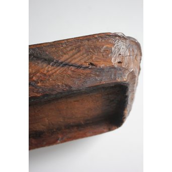 刳貫 煎茶長方盆　X116 