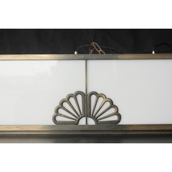 菊紋装飾 長方大型電笠/照明　A1944 