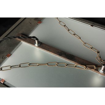 菊紋装飾 長方大型電笠/照明　A1944 