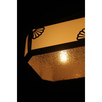 菊紋装飾 長方大型電笠/照明　A1944 