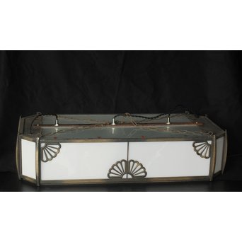 菊紋装飾 長方大型電笠/照明　A1944 