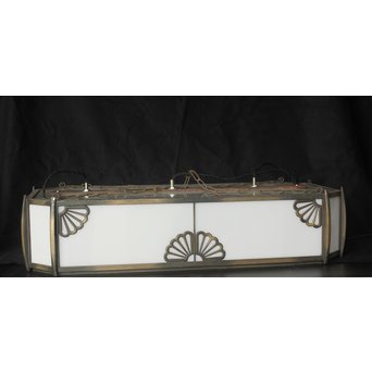 菊紋装飾 長方大型電笠/照明　A1944 