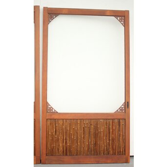 支那竹 斑竹 特大ダイアガラス戸 2枚1組　GD1220YD 