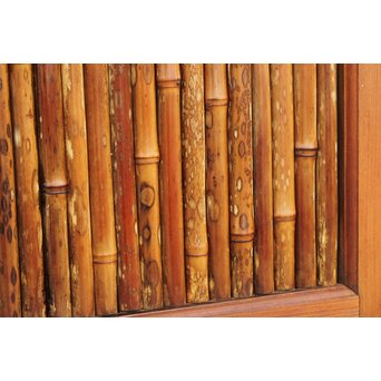 支那竹 斑竹 特大ダイアガラス戸 2枚1組　GD1220YD 