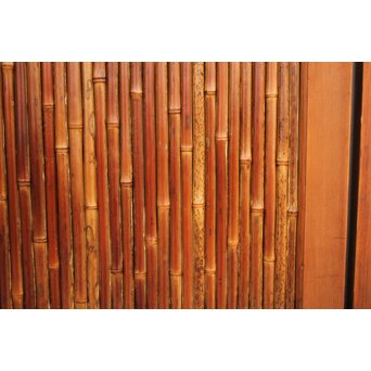 支那竹 斑竹 特大ダイアガラス戸 2枚1組　GD1220YD 