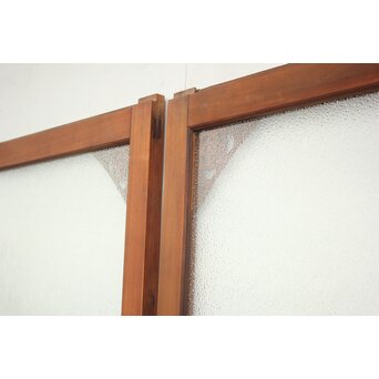 支那竹 斑竹 特大ダイアガラス戸 2枚1組　GD1220YD 