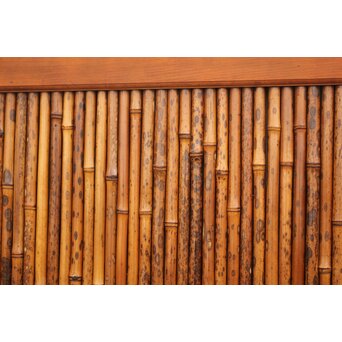 支那竹 斑竹 特大ダイアガラス戸 2枚1組　GD1220YD 