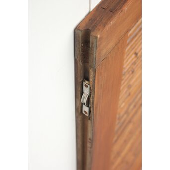 支那竹 斑竹 特大ダイアガラス戸 2枚1組　GD1220YD 