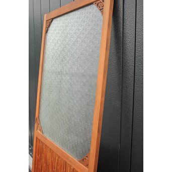 支那竹 斑竹 特大ダイアガラス戸 2枚1組　GD1220YD 