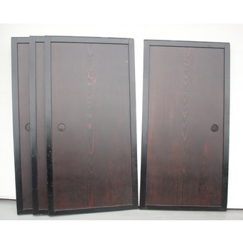 杉一枚板の建具 4枚1組　B956