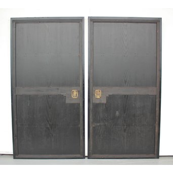 杉一枚板の建具 4枚1組　B956 