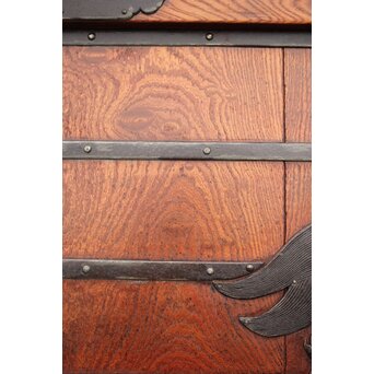 総欅 玉杢稀少材 霊亀波金具 格子蔵戸　W950Y 