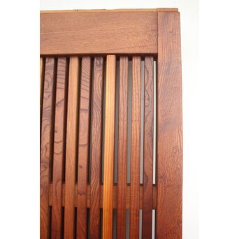 総欅 玉杢稀少材 霊亀波金具 格子蔵戸　W950Y 