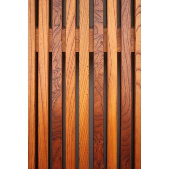 総欅 玉杢稀少材 霊亀波金具 格子蔵戸　W950Y 