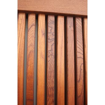 総欅 玉杢稀少材 霊亀波金具 格子蔵戸　W950Y 