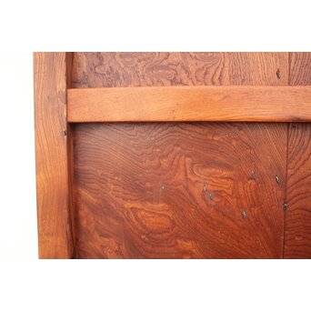 総欅 玉杢稀少材 霊亀波金具 格子蔵戸　W950Y 