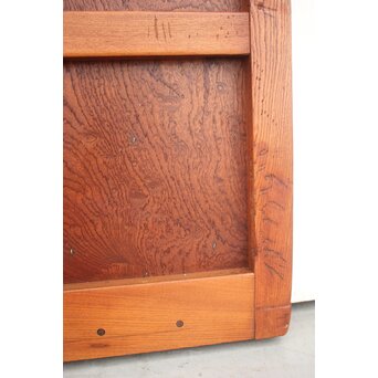 総欅 玉杢稀少材 霊亀波金具 格子蔵戸　W950Y 