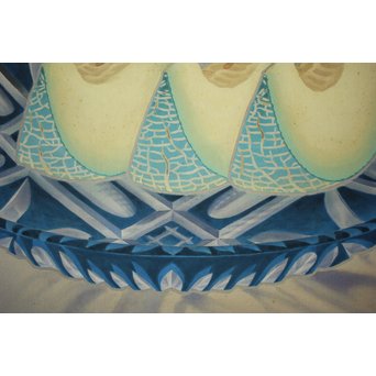 川上拙以【凉味】掛軸　Z089 