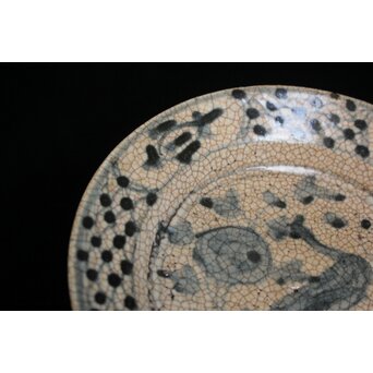 瀬戸呉須絵平皿 4客1組　P129 