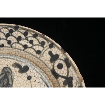 瀬戸呉須絵平皿 4客1組　P129 