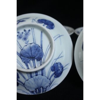 上手古伊万里碗 2個1組　P130 