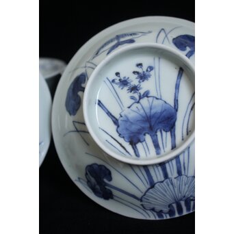 上手古伊万里碗 2個1組　P130 