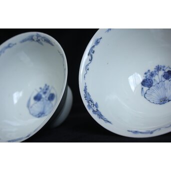 上手古伊万里碗 2個1組　P130 