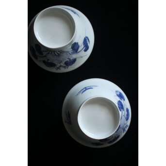 上手古伊万里碗 2個1組　P130 