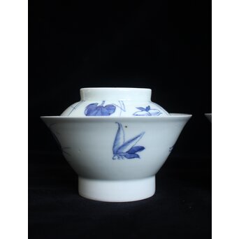 上手古伊万里碗 2個1組　P130 