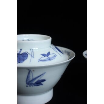 上手古伊万里碗 2個1組　P130 