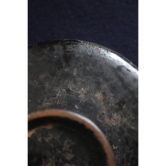 龍泉窯青磁茶碗 / 秀衡塗時代天目台　P132 