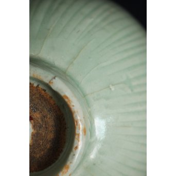 龍泉窯青磁茶碗 / 秀衡塗時代天目台　P132 