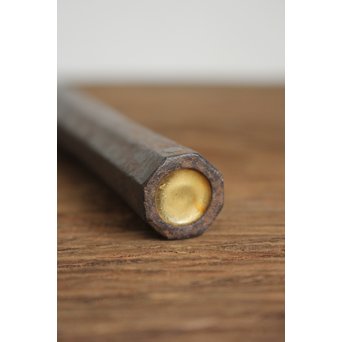 短筒/火縄銃口の掛花/花生/一輪挿　M120 