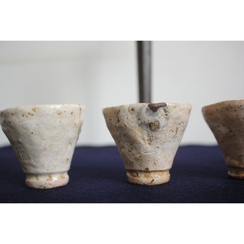 作家物 志野煎茶碗 5客　P133 