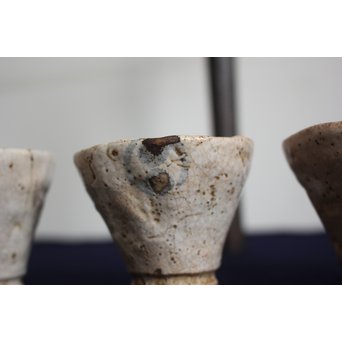 作家物 志野煎茶碗 5客　P133 