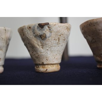 作家物 志野煎茶碗 5客　P133 