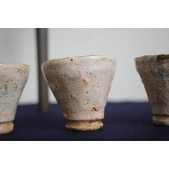 作家物 志野煎茶碗 5客　P133 