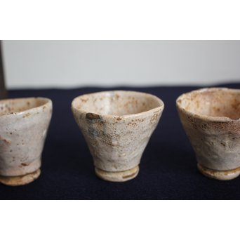 作家物 志野煎茶碗 5客　P133 