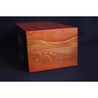 須藤紀雄 古代幻影漆箱　Q051 