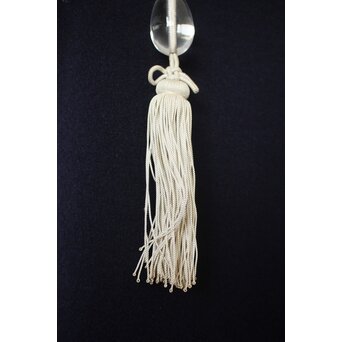 国産 水晶風鎮一対　Y015 