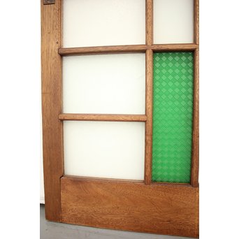 ステンドグラスと色ガラスの建具 2枚1組　GD1221Y 